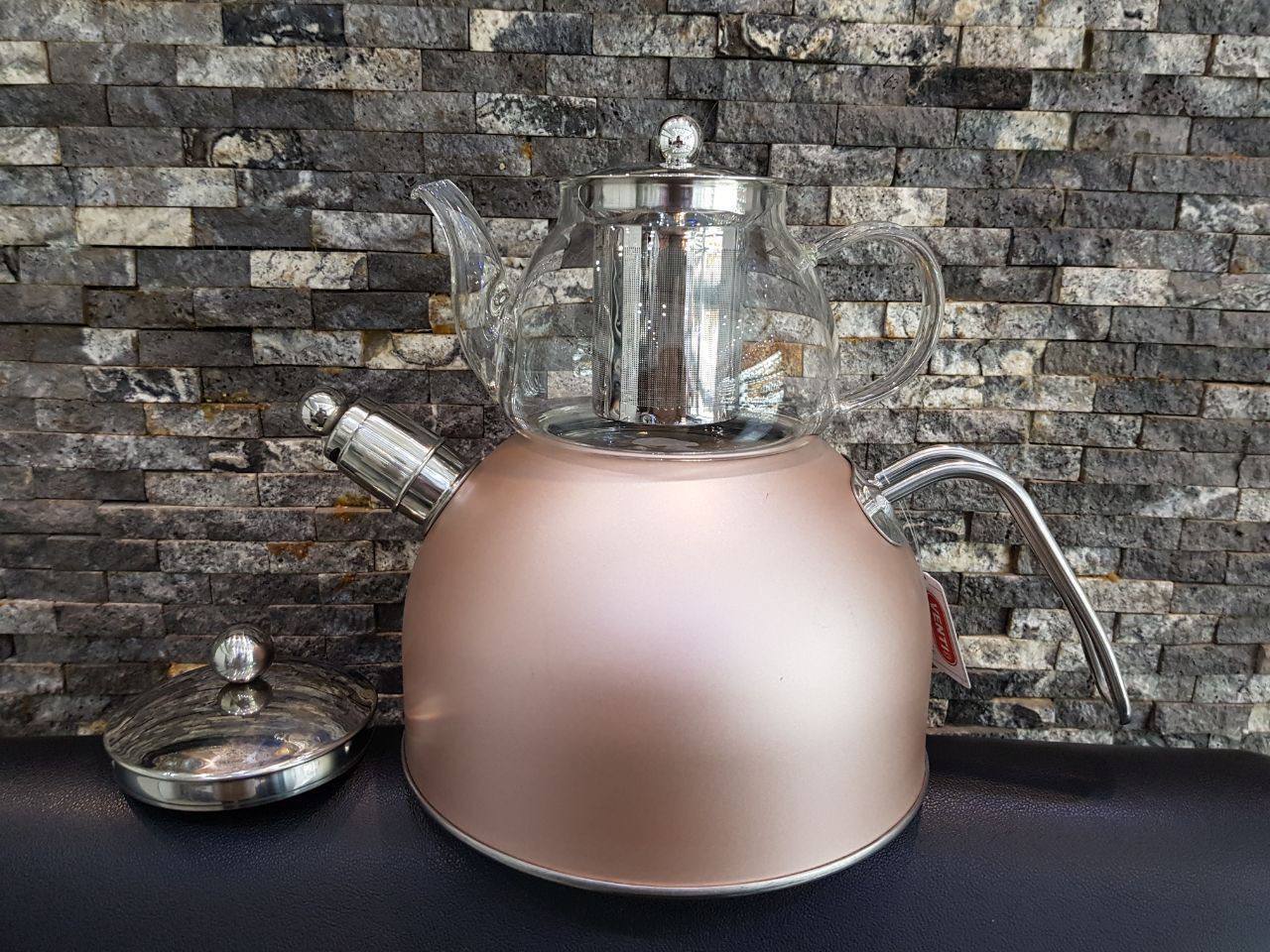 کتری و قوری استیل