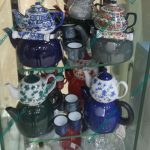 ست کتری قوری لعابی