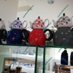 ست کتری قوری لعابی