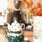 ست کتری قوری لعابی