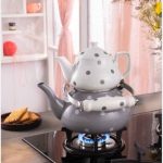 ست کتری قوری لعابی