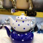 ست کتری قوری لعابی