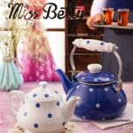 ست کتری قوری لعابی