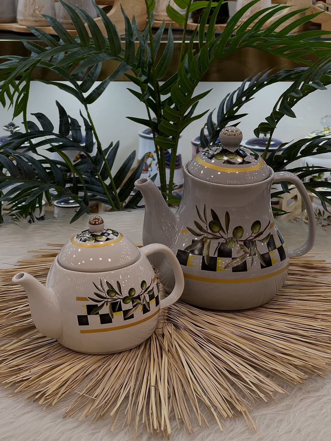 کتری و قوری چینی