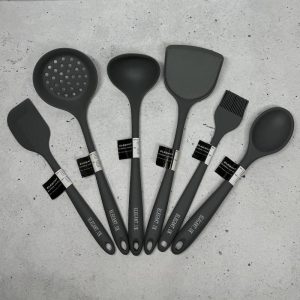 ست 6 تایی کفگیر و ملاقه سیلیکونی