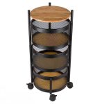 سبد سیب زمینی و پیاز