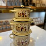 ست قابلمه تمام لعابی